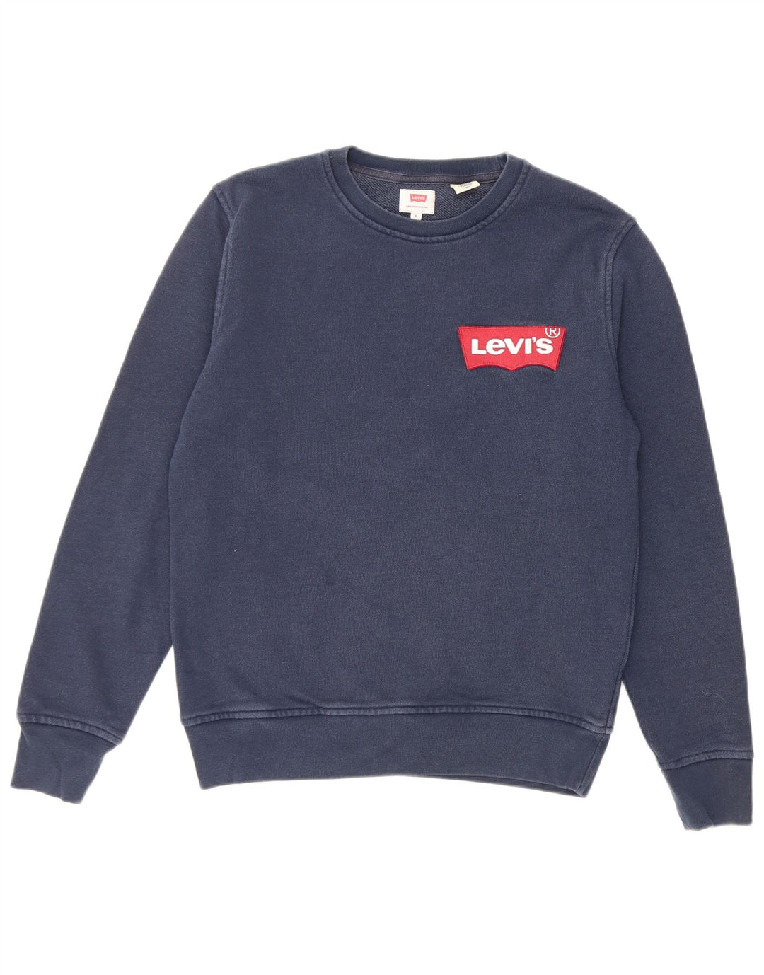 Levi's Herren-Sweatshirt, Pullover, Größe S, marineblau, Baumwolle