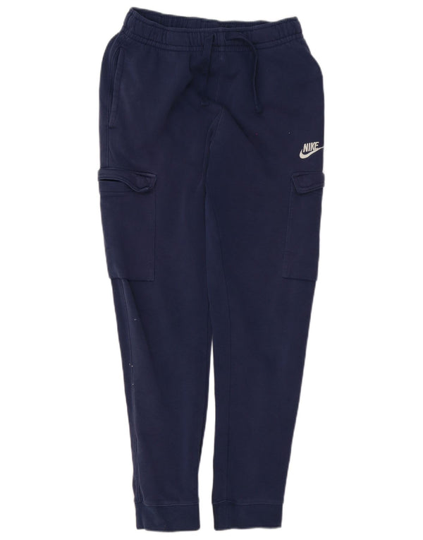 Nike Jungen Standard-Fit-Trainingshose, Jogginghose, 12–13 Jahre, Größe L, Marineblau