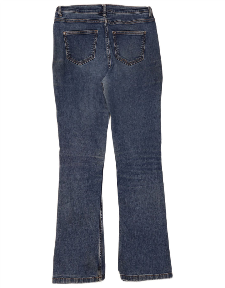 MARKS & SPENCER Damen Bootcut-Jeans mit normaler Passform, UK 10, Größe S, W30, L30, Blau
