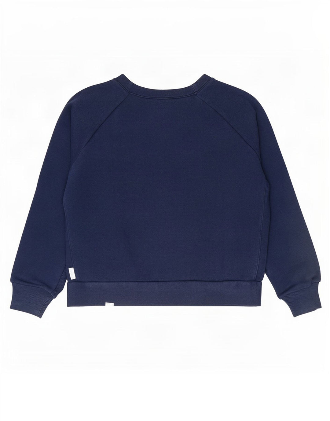 Reebok Womens Graphic Oversized Sweatshirt Pullover UK 12/14 Medium Marineblau
