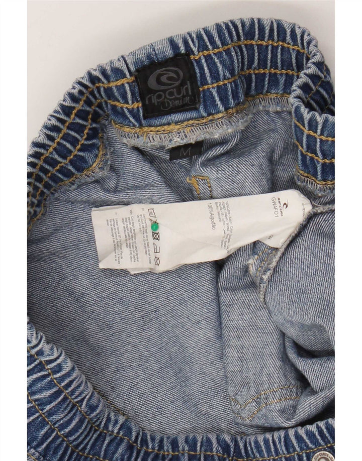 Rip Curl Damen-Jeansshorts, mittelgroß, W30, blaue Baumwolle