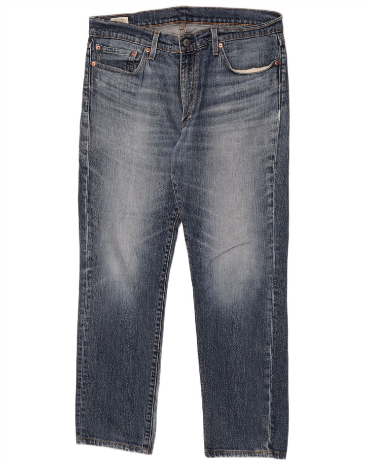 Levi's Herren 511 Slim Jeans W36 L32 Blaue Baumwolle