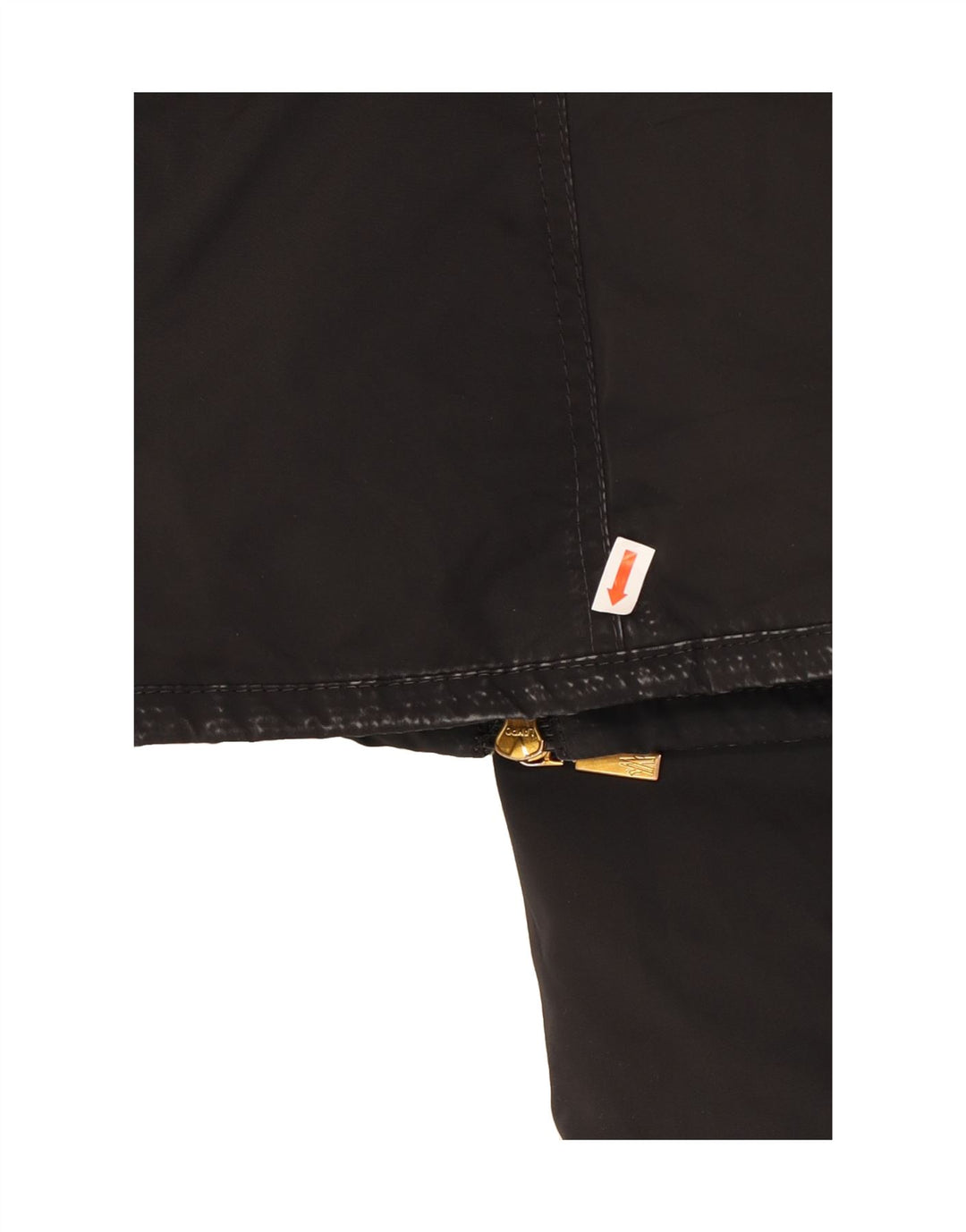 MONCLER Womens Hooded Windbreaker Jacket Size 1 Small Black Winter Vintage Moncler and Second-Hand Moncler from Messina Hembry 