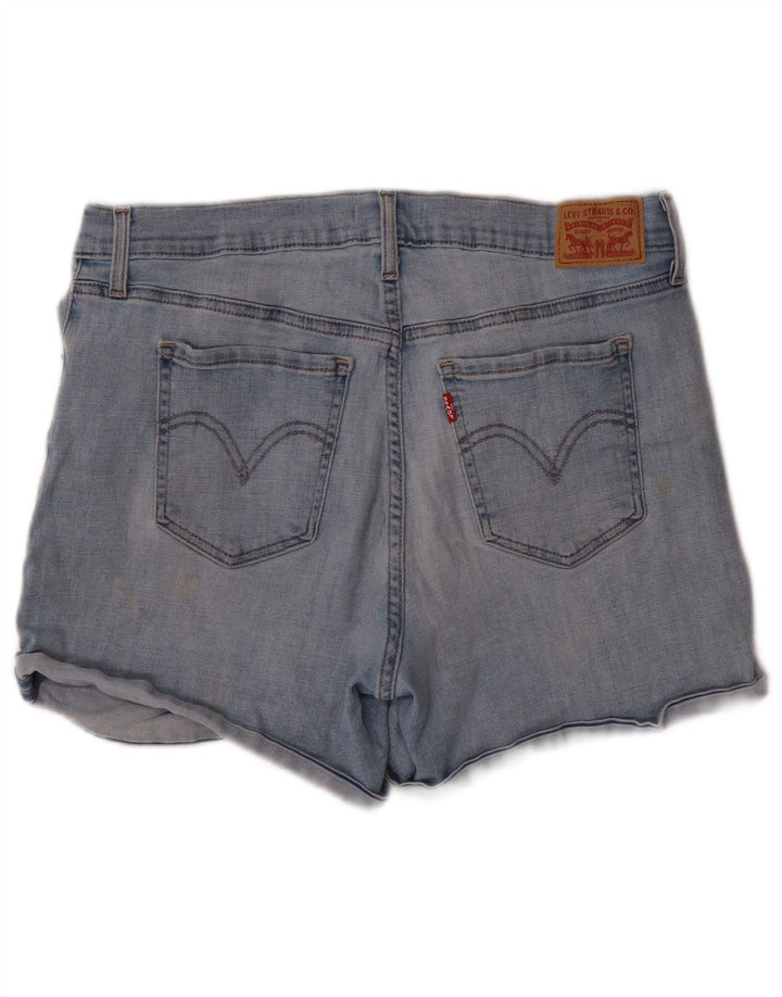 LEVI'S Damen-Jeansshorts W32, Größe L, Blau, Baumwolle