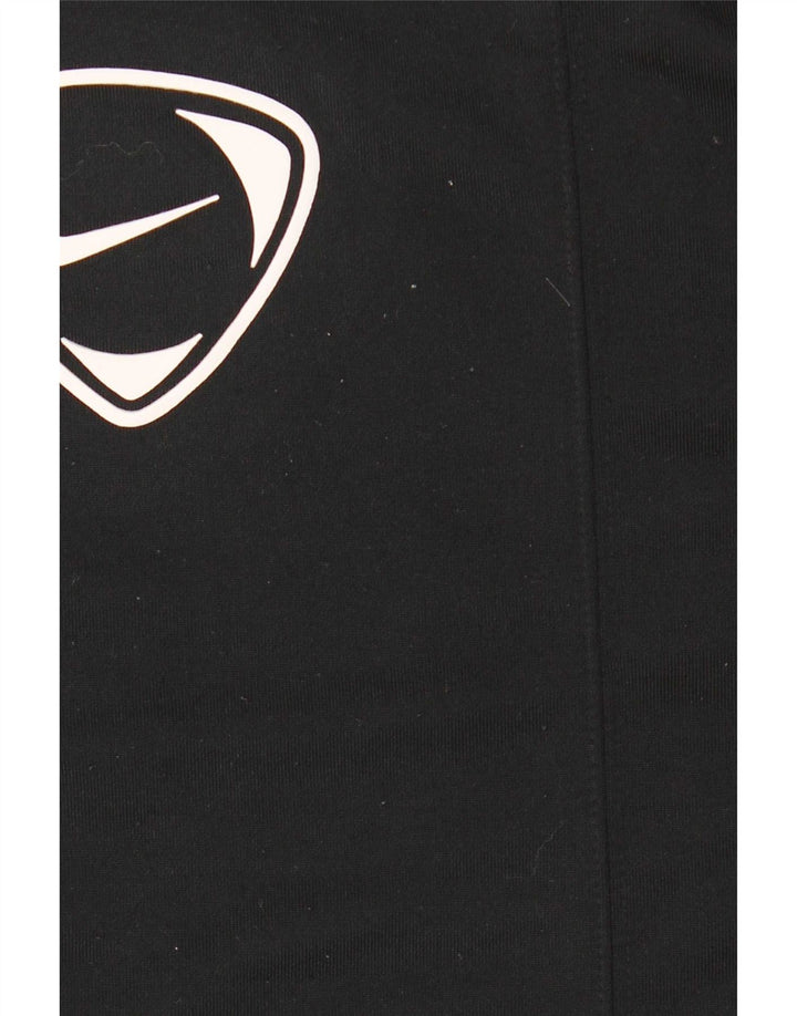 Nike Herren Sweatshirt Pullover UK 36/38 Small Schwarz Colourblock Polyester