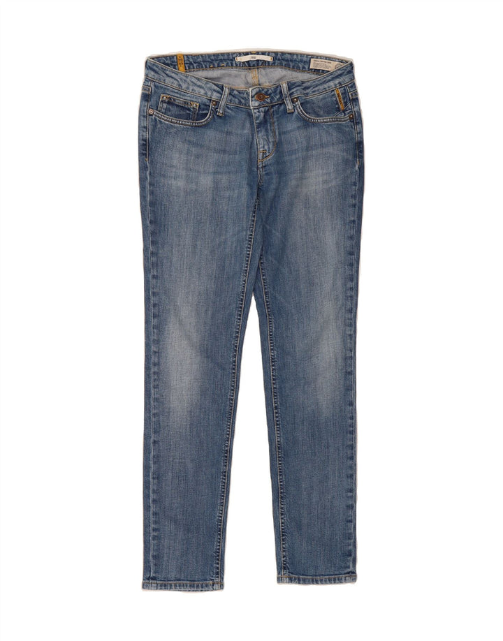 MELTIN' POT Womens Mika Slim Jeans W30 L32 Blue Vintage Meltin' Pot and Second-Hand Meltin' Pot from Messina Hembry 