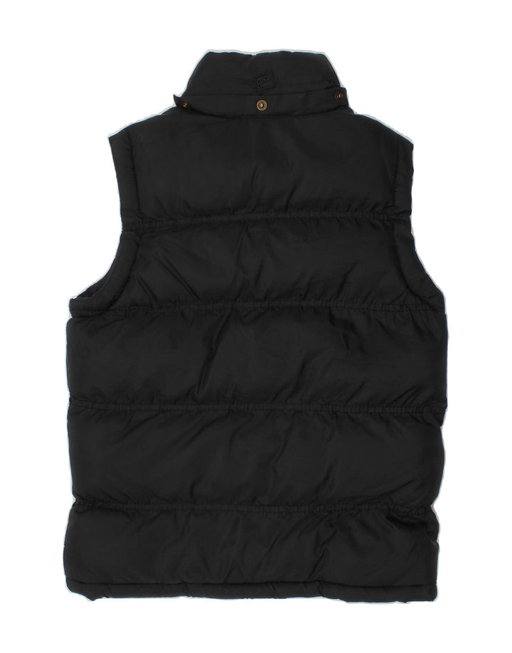 MOUNTAIN WAREHOUSE Boys Padded Gilet 7-8 Years Black Nylon Vintage Mountain Warehouse and Second-Hand Mountain Warehouse from Messina Hembry 