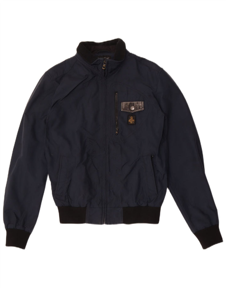 Refrigiwear Bomberjacke für Jungen, 13–14 Jahre, marineblaues Polyamid