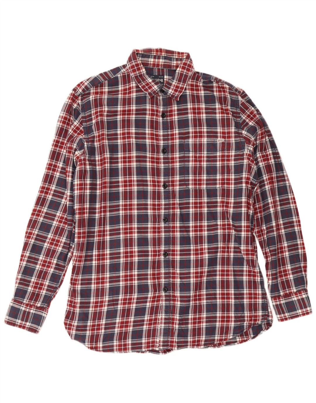 Jack & Jones Herren-Flanellhemd XL, mehrfarbig, kariert, Baumwolle