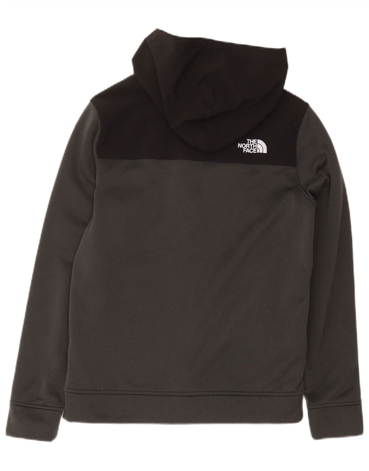 The North Face Mädchen-Kapuzenpullover mit Reißverschluss, 14–15 Jahre, XL, grau, Polyester