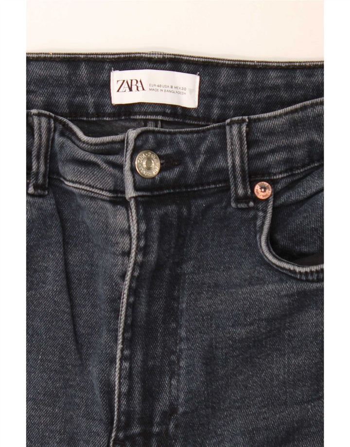 Zara Damen Skinny Jeans EU 40 Medium W30 L27 Schwarz