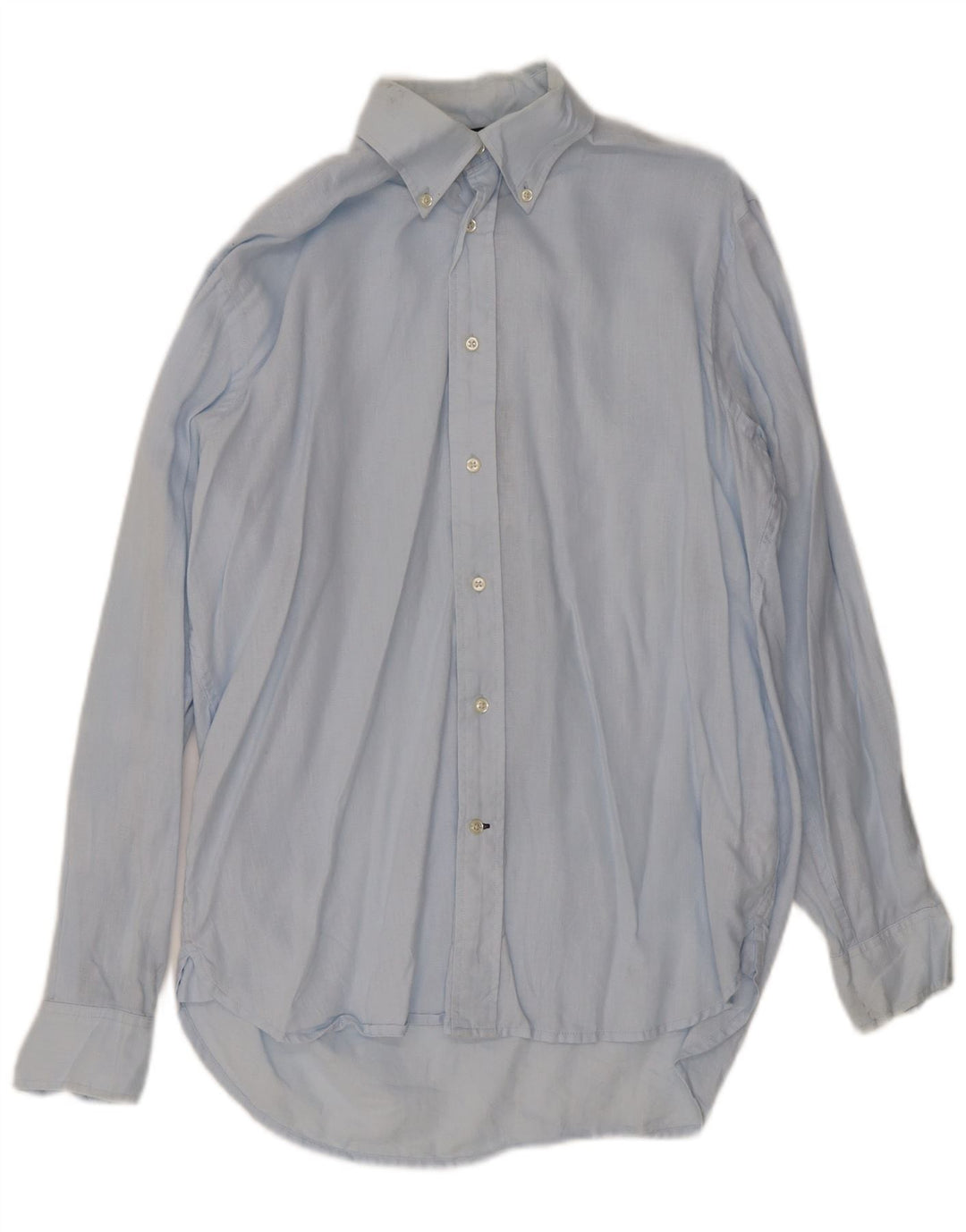 Tommy Hilfiger Herrenhemd Small Blau Leinen