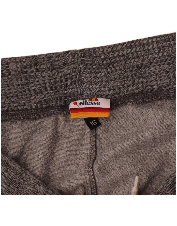 Ellesse Damen-Trainingshose, Jogginghose, Gr. 40, Größe L, Grau, Polyester