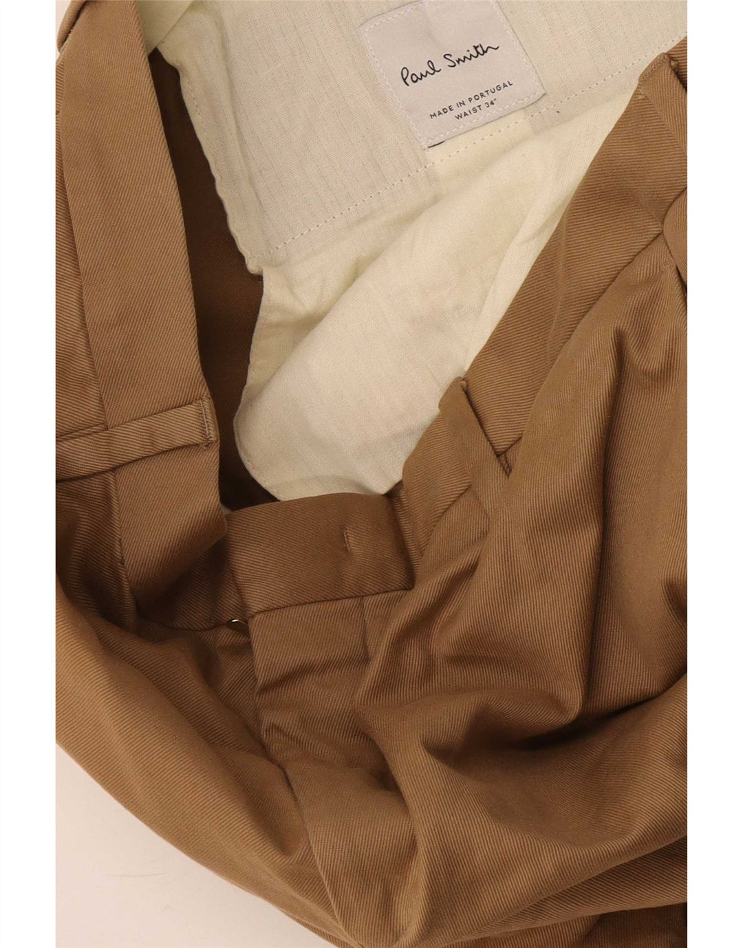 Gerade Chino-Hose für Herren von Paul Smith, W34, L28, Beige