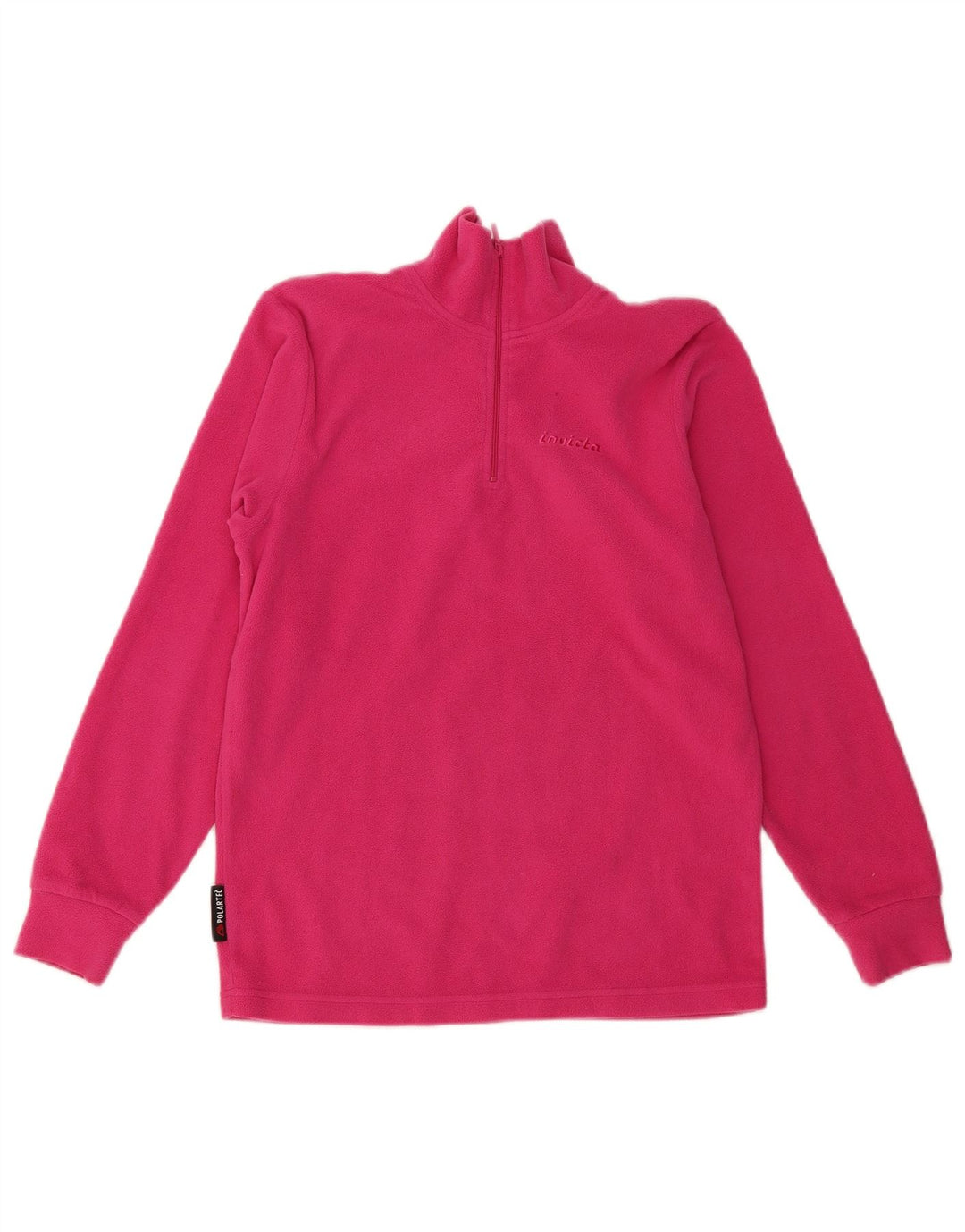 Invicta Damen-Fleecepullover mit Reißverschluss, UK 12, Mittelrosa, Polyester
