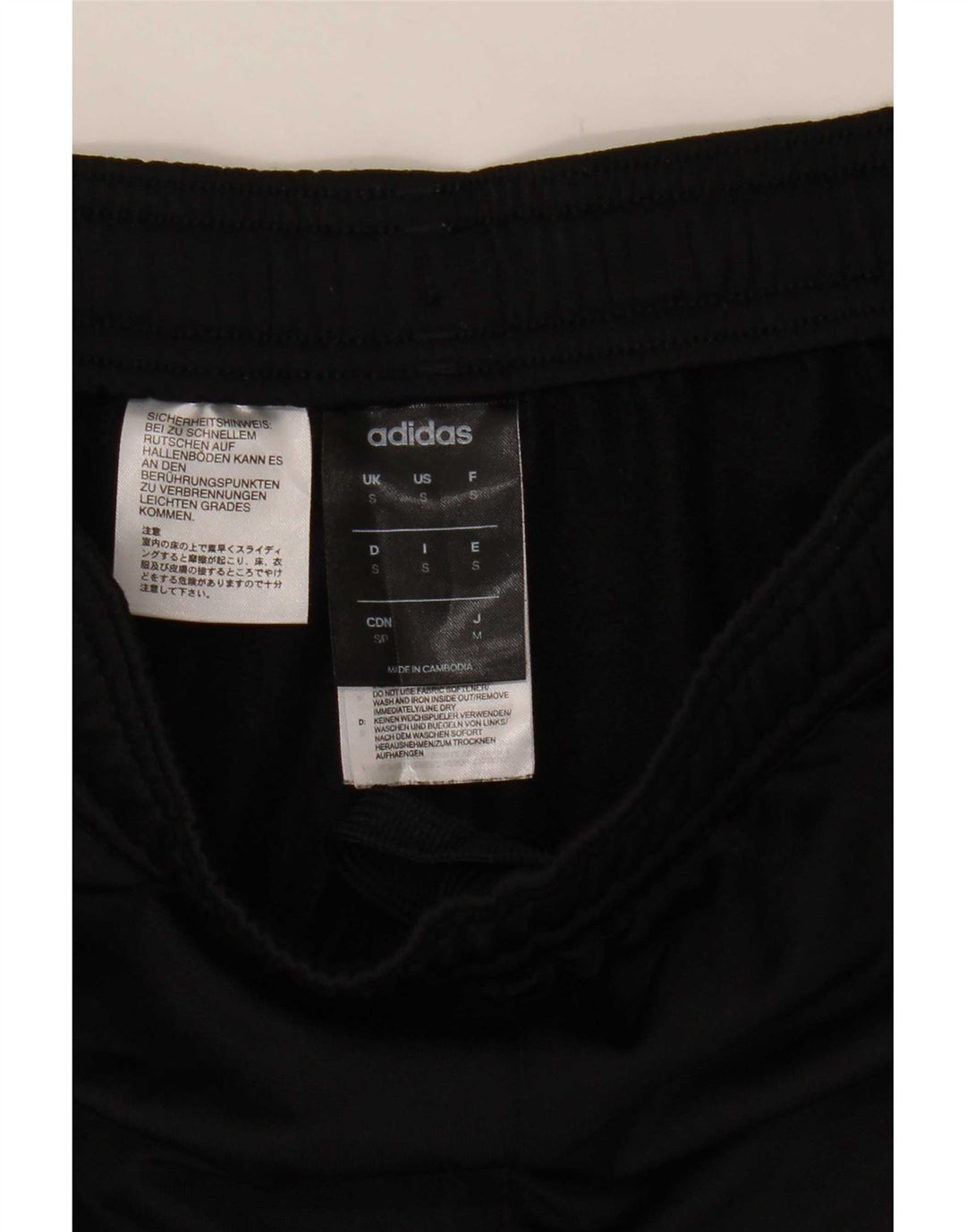 Adidas Herren Climalite Trainingshose, Größe S, Schwarz, Polyester