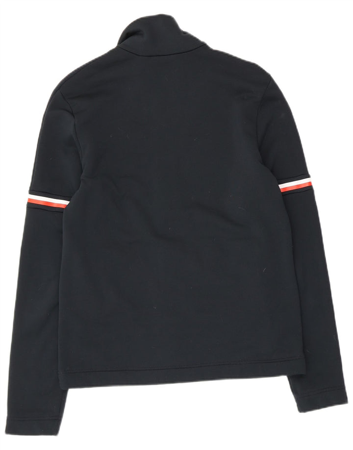 Tommy Hilfiger Damen-Trainingsanzug-Top-Jacke, Größe S, Marineblau, Polyester, UK 10