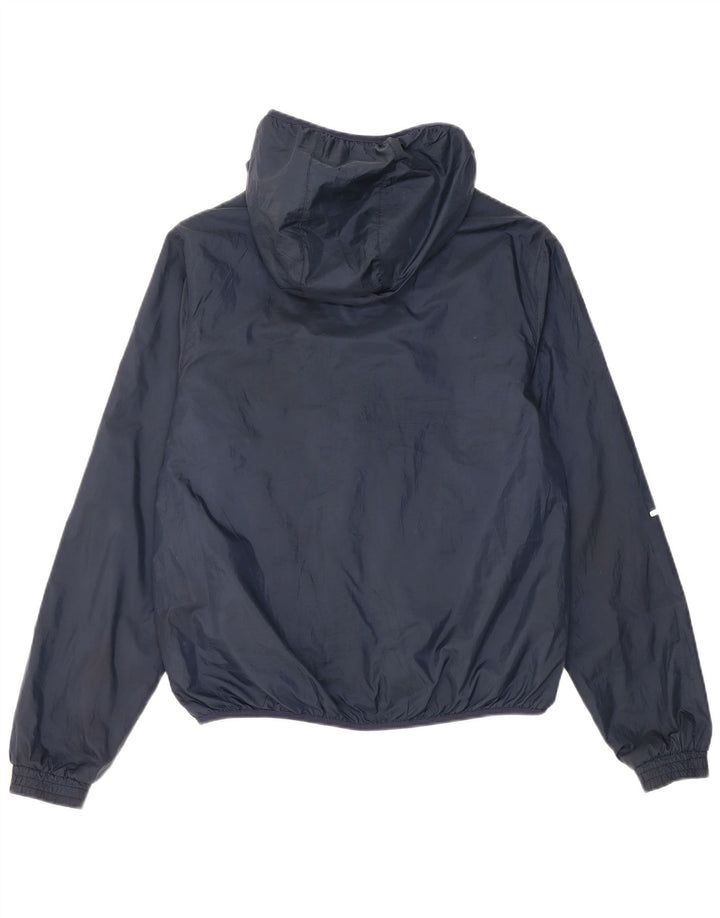 Champion Jungen-Regenjacke mit Kapuze, 15–16 Jahre, 2XL, Marineblau, Polyester