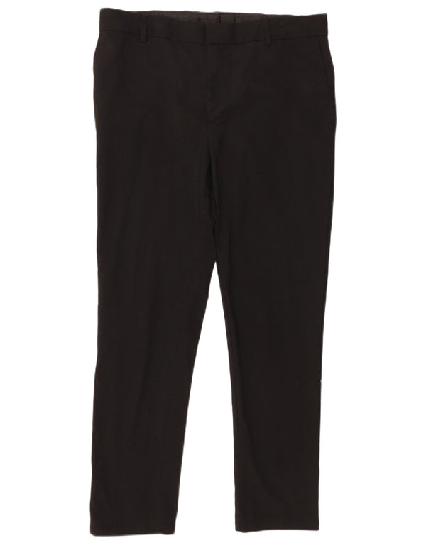 Marks & Spencer Slim Chino-Hose für Jungen, 15–16 Jahre, W36 L28, Schwarz