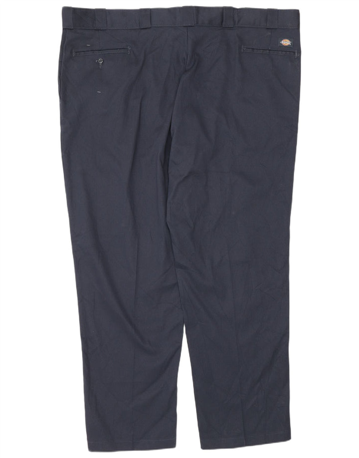 Dickies gerade Chino-Hose für Herren, W50, L32, marineblaues Polyester