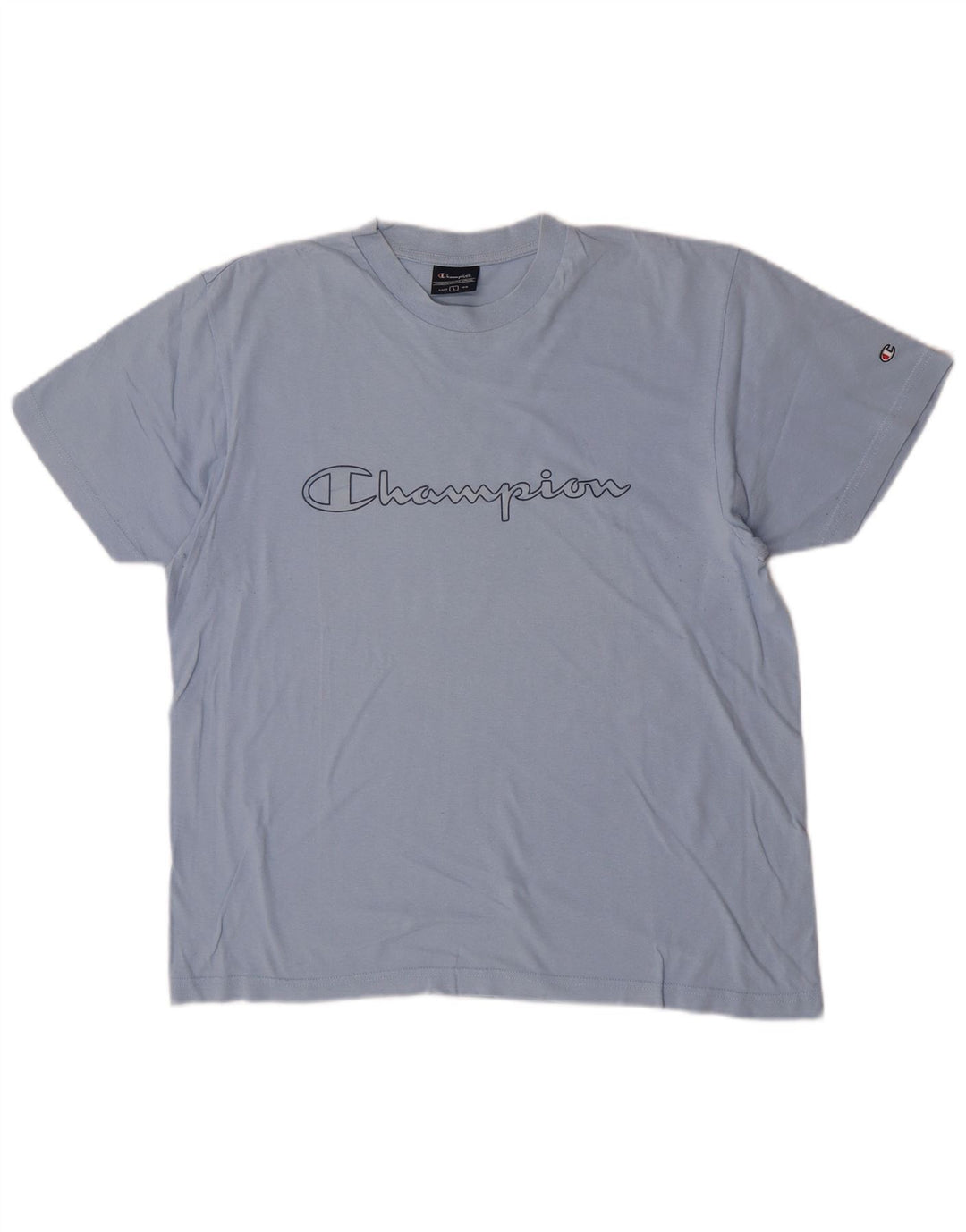 Champion Herren-T-Shirt mit Grafik, groß, aus blauer Baumwolle