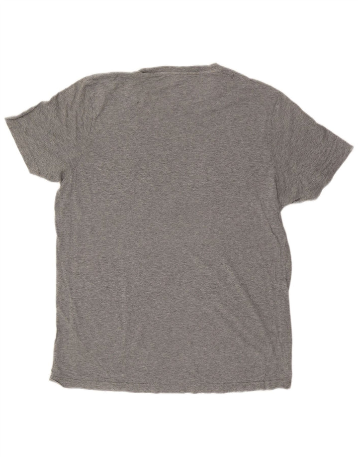 Puma Herren Grafik T-Shirt Top 2XL Grau meliert