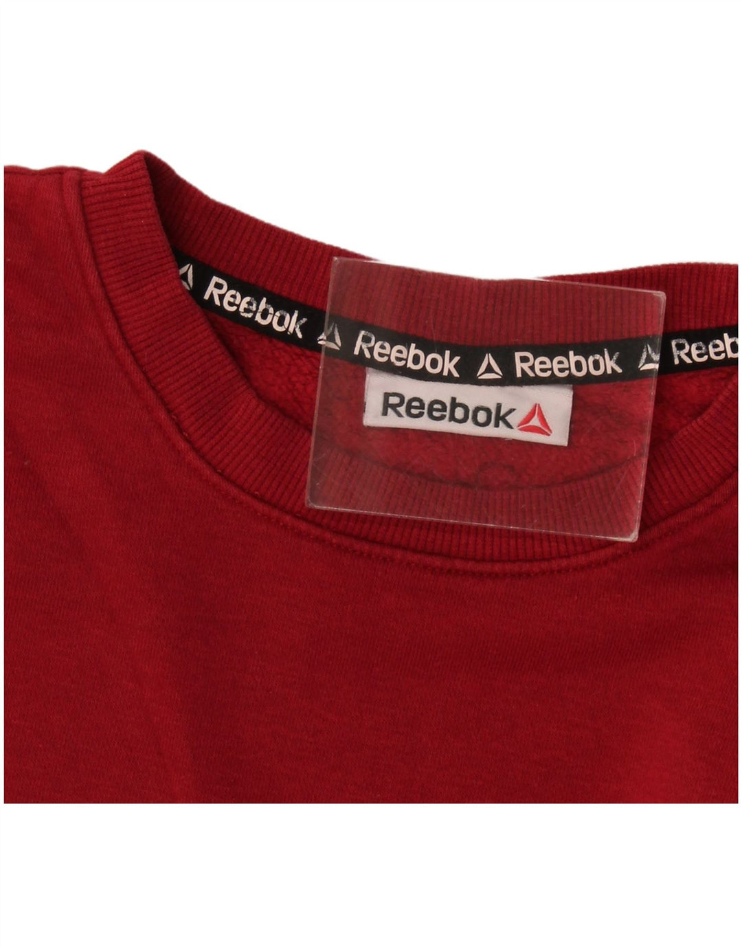 Reebok Herren Grafik-Sweatshirt-Pullover, groß, Burgunderrot