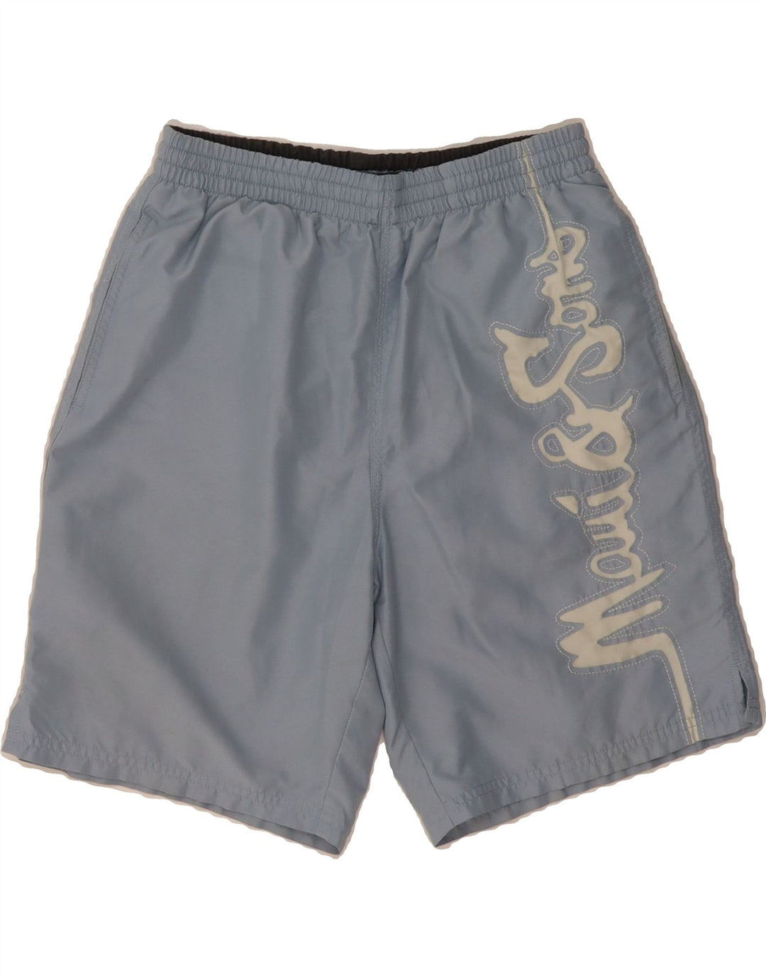 MAUI AND SONS Mens Graphic Swimming Shorts XS  Blue Polyester Vintage Maui and Sons and Second-Hand Maui and Sons from Messina Hembry 