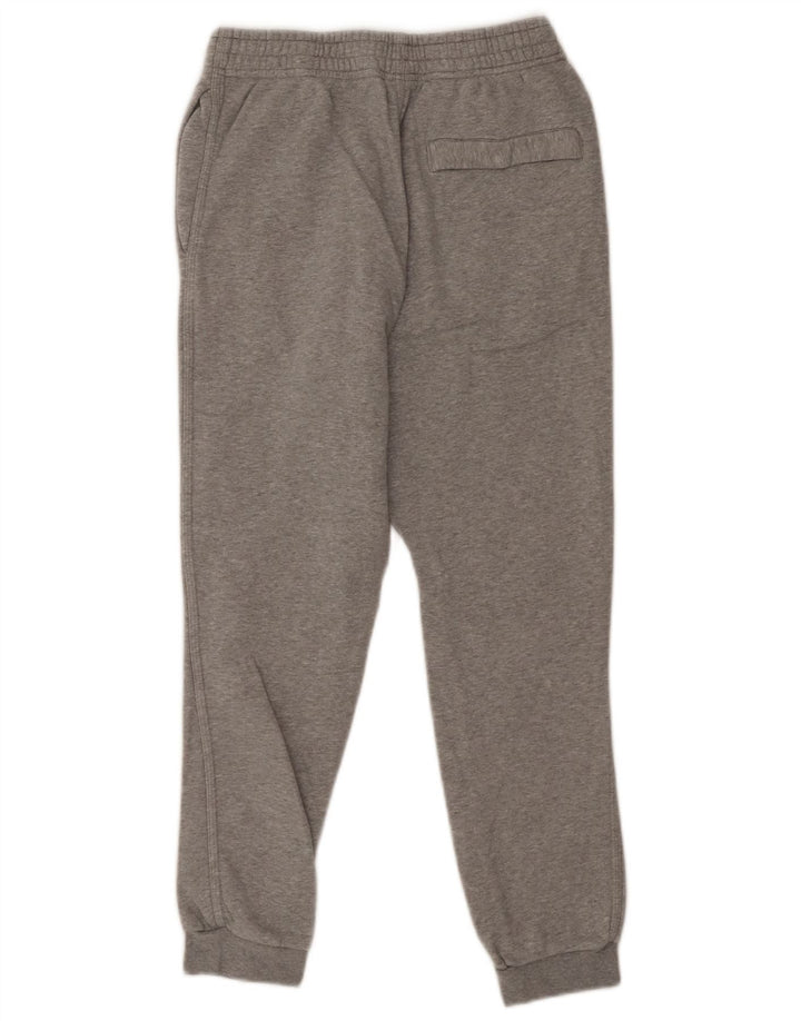 NIKE Mens Tracksuit Trousers Joggers Small  Grey Flecked Cotton