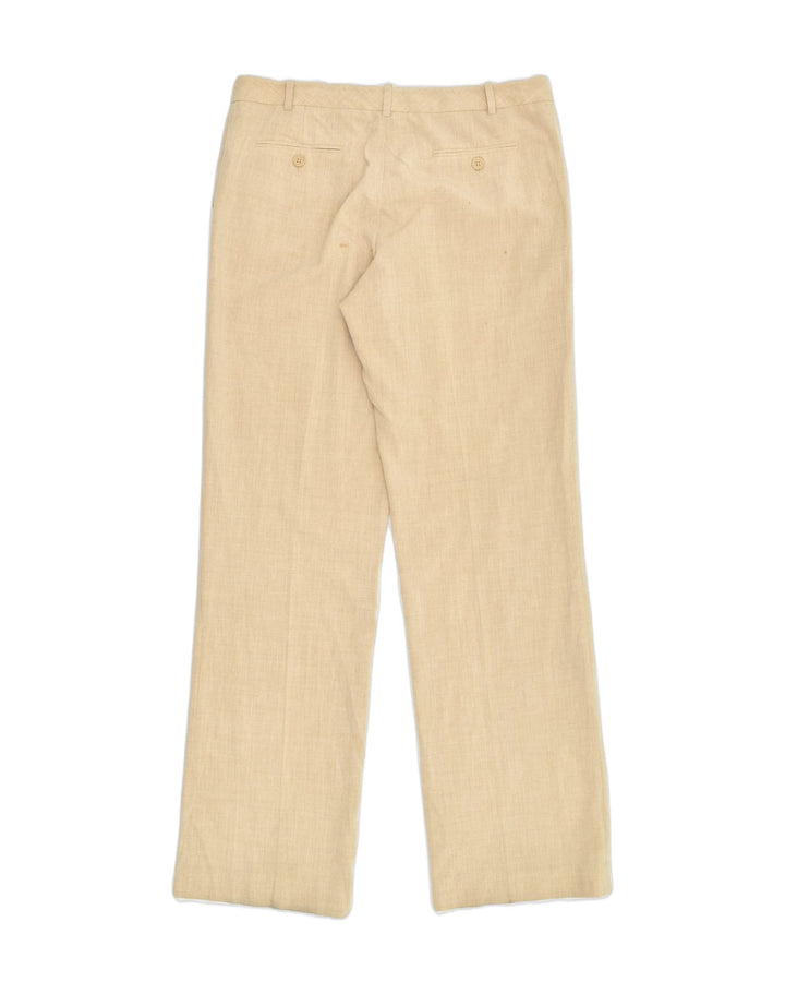 CALVIN KLEIN Womens Straight Suit Trousers US 6 Medium W32 L32 Beige | Vintage Calvin Klein | Thrift | Second-Hand Calvin Klein | Used Clothing | Messina Hembry 