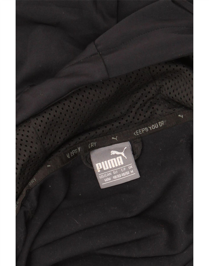 PUMA Herren Zip Hoodie Pullover Medium Schwarz