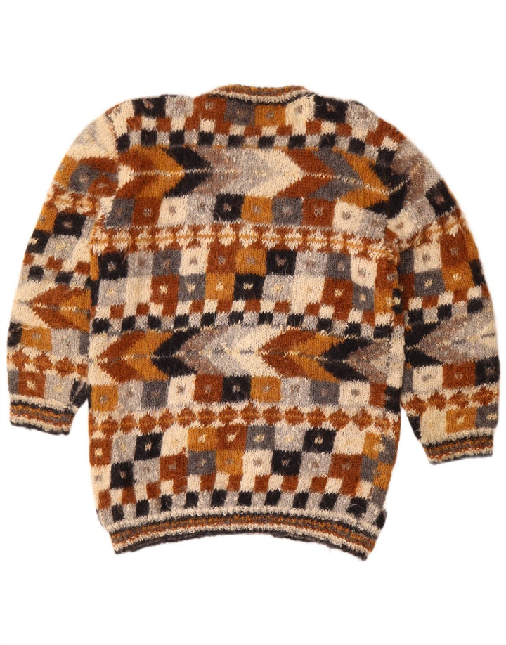 Jan Paul Barnard Damen Strickjacke Pullover UK 14 Large Mehrfarbig