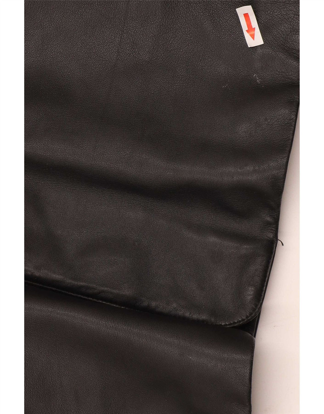 Vintage Herren Lederjacke EU 56 XL Schwarz