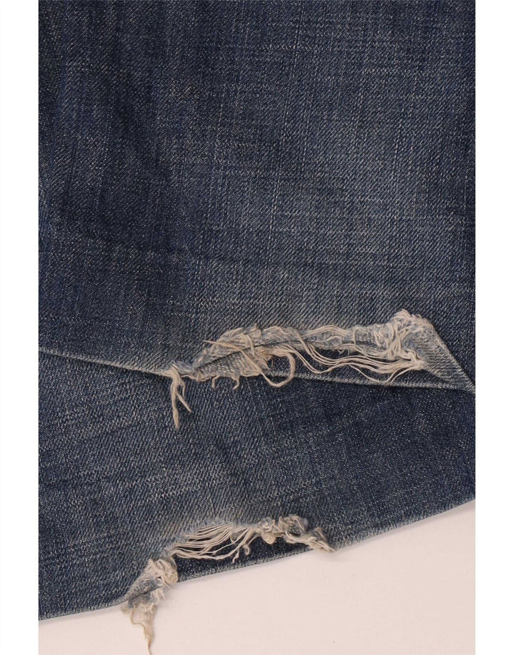 Lee Herren Freeburn Straight Jeans W34 L30 Blaue Baumwolle