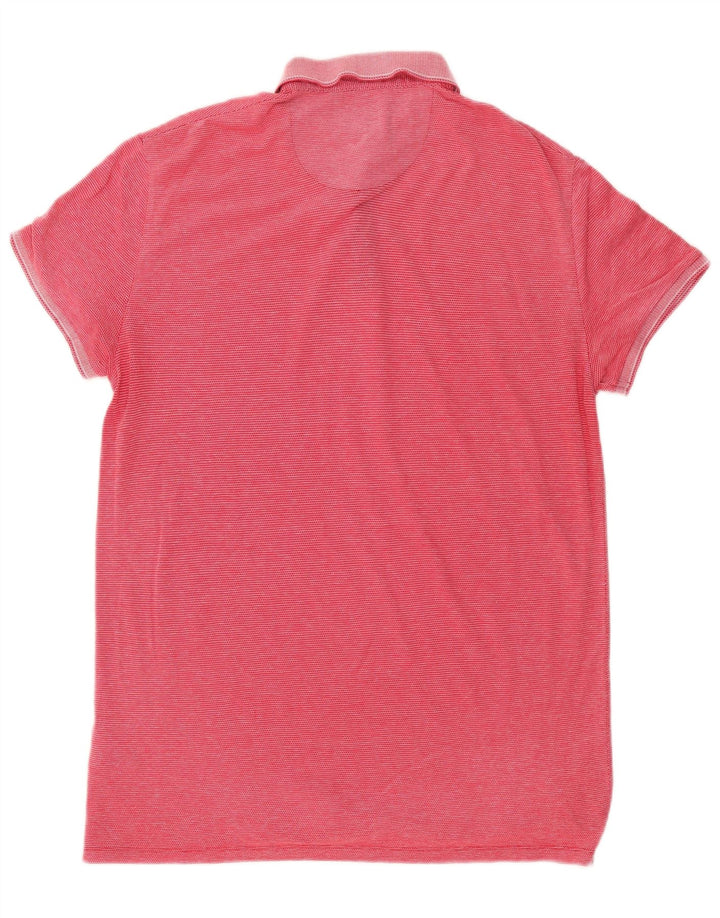 Wrangler Herren-Poloshirt, große rote Baumwolle
