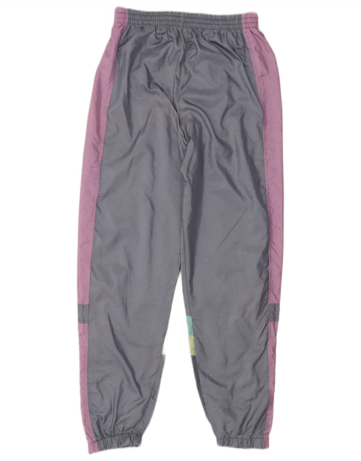 Leopard Herren-Trainingshose, Jogginghose, Größe 36/38, Größe S, Grau, Farbblock