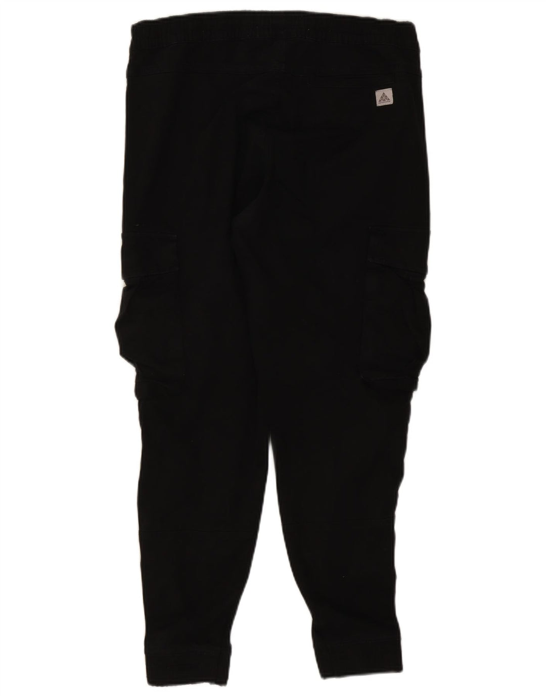 ZARA Herren Jogger Cargohose EU 40 Medium W31 L27 Schwarze Baumwolle