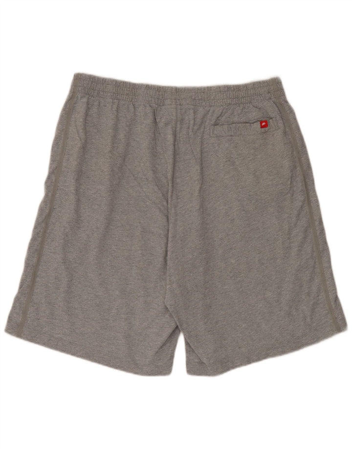 Nike Herren-Sportshorts 2XL aus grauer Baumwolle