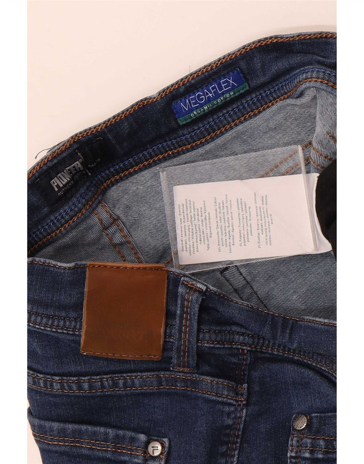 Pioneer Herren Slim Jeans W36 L32 Blaue Baumwolle