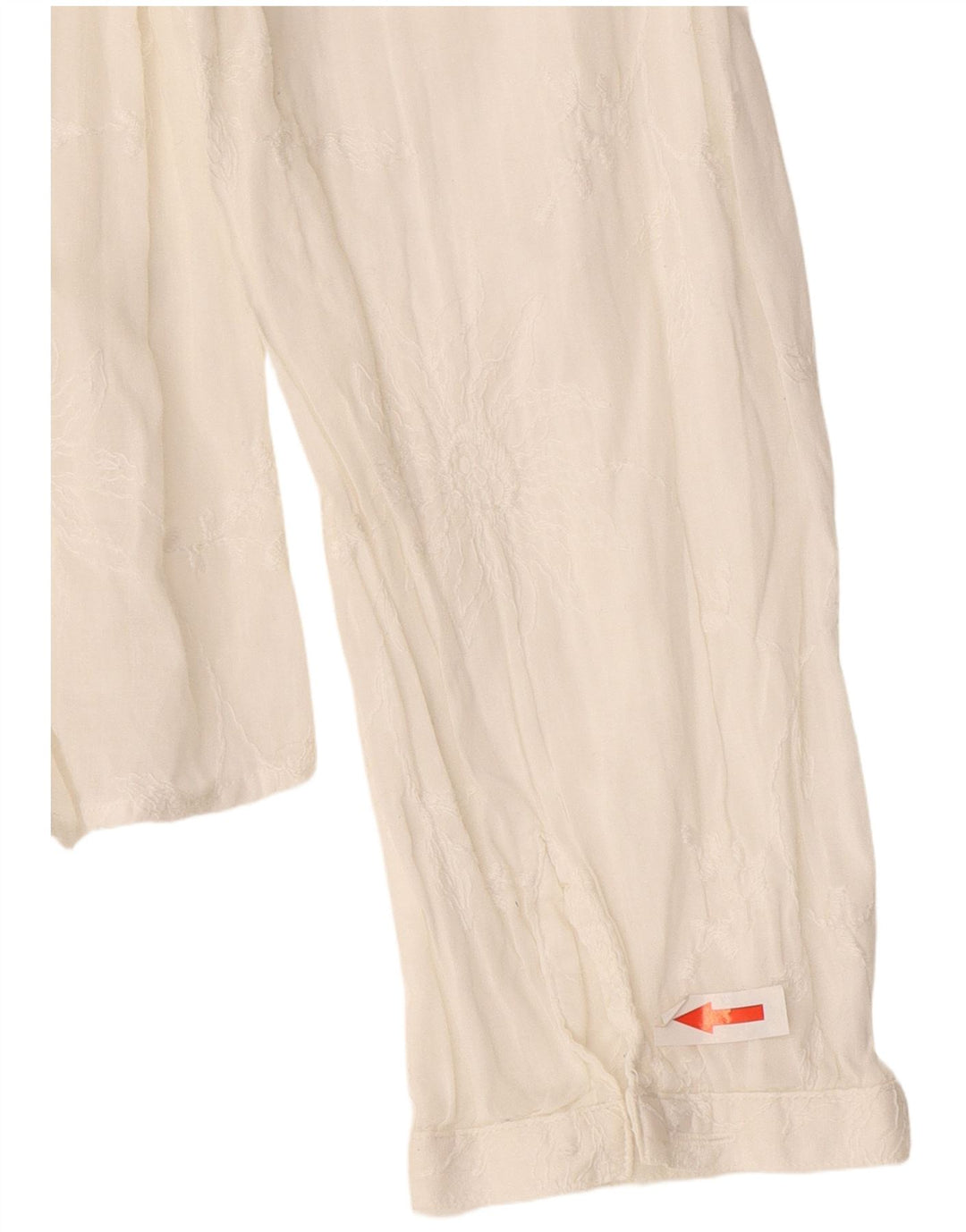 Massimo Dutti Damen Hemd EU 44 XL Off White Floral