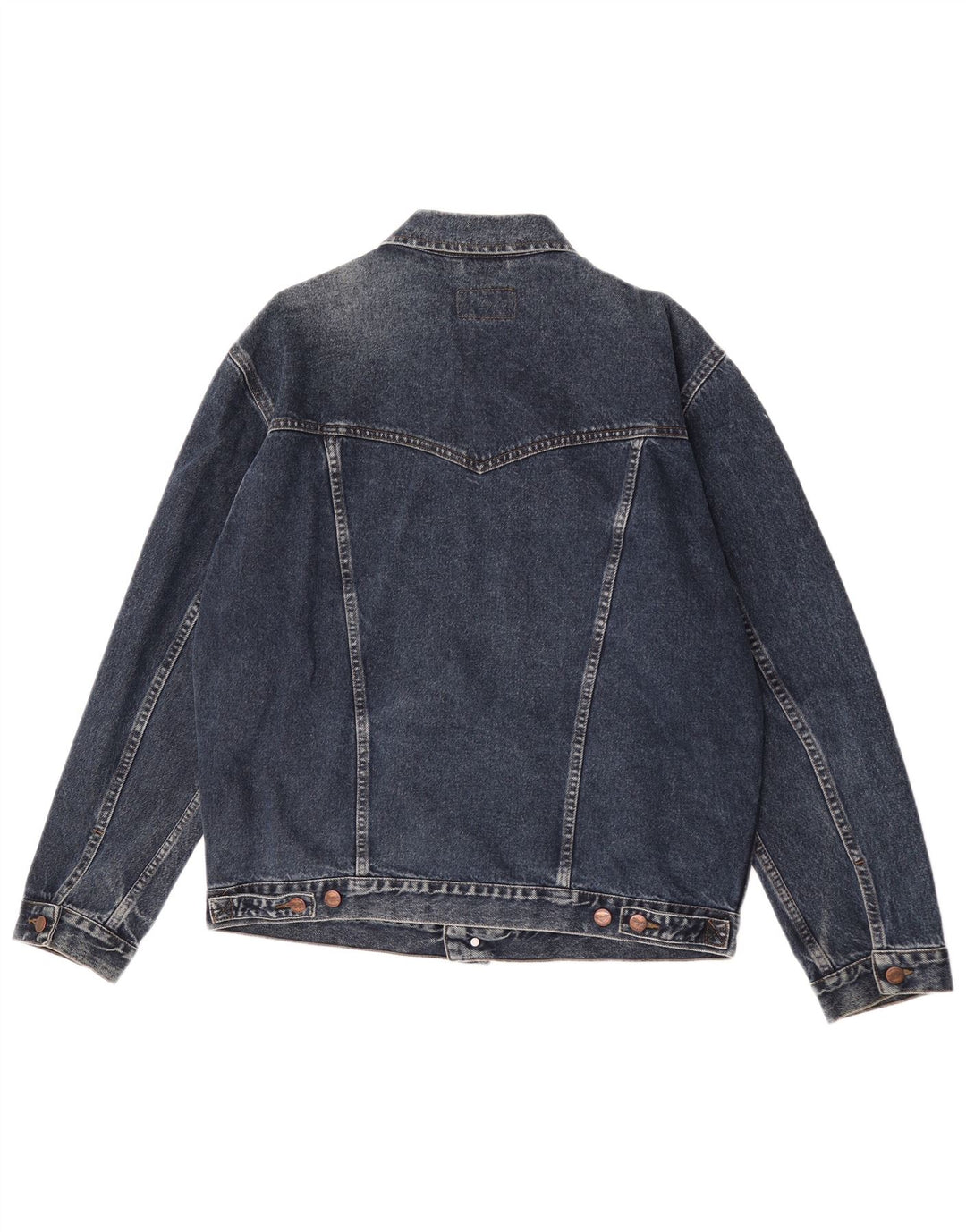 Wrangler Herren Jeansjacke UK 42 XL Blaue Baumwolle