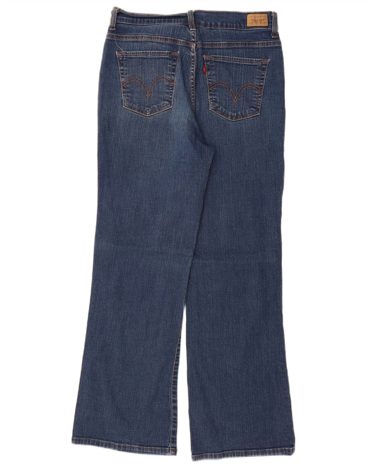 Levi's Damen 512 Perfekt schlankmachende Bootcut-Jeans US 12 Large W28 L30 Blau