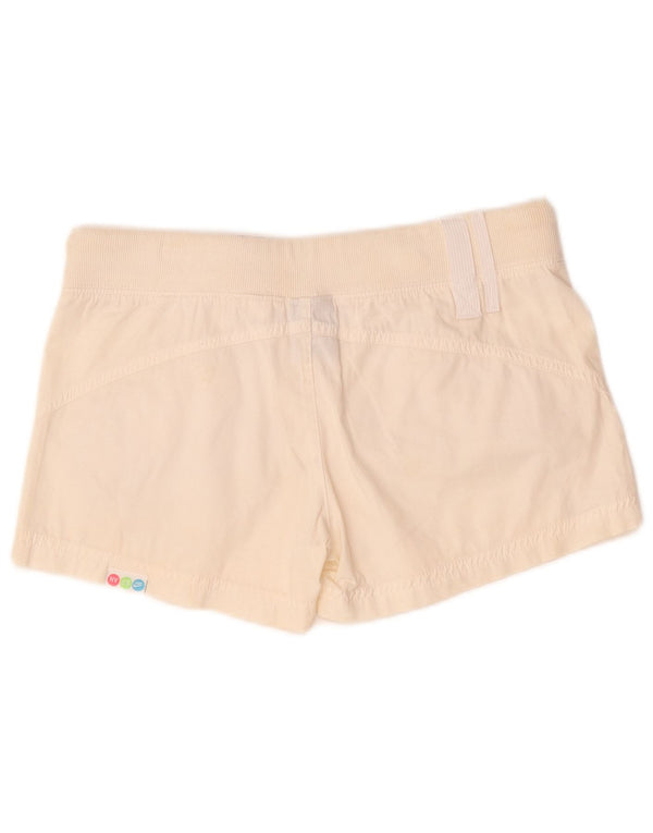 Nike Damen Casual Shorts UK 6/8 XS W25 Off White