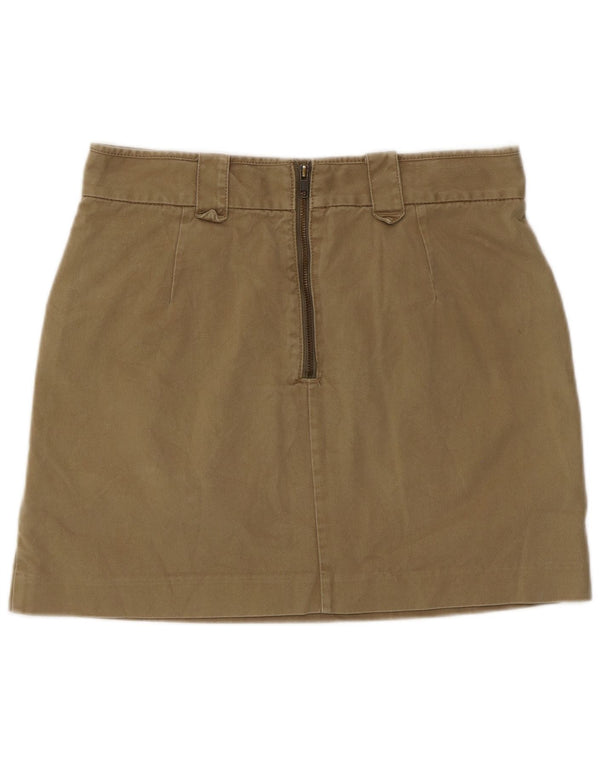 French Connection Damen Minirock UK 12 Medium W30 Khaki
