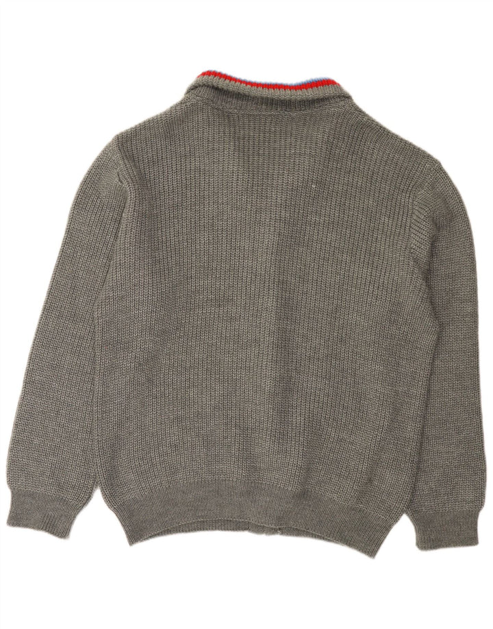 Kappa Herren Strickjacke XL Graue Wolle