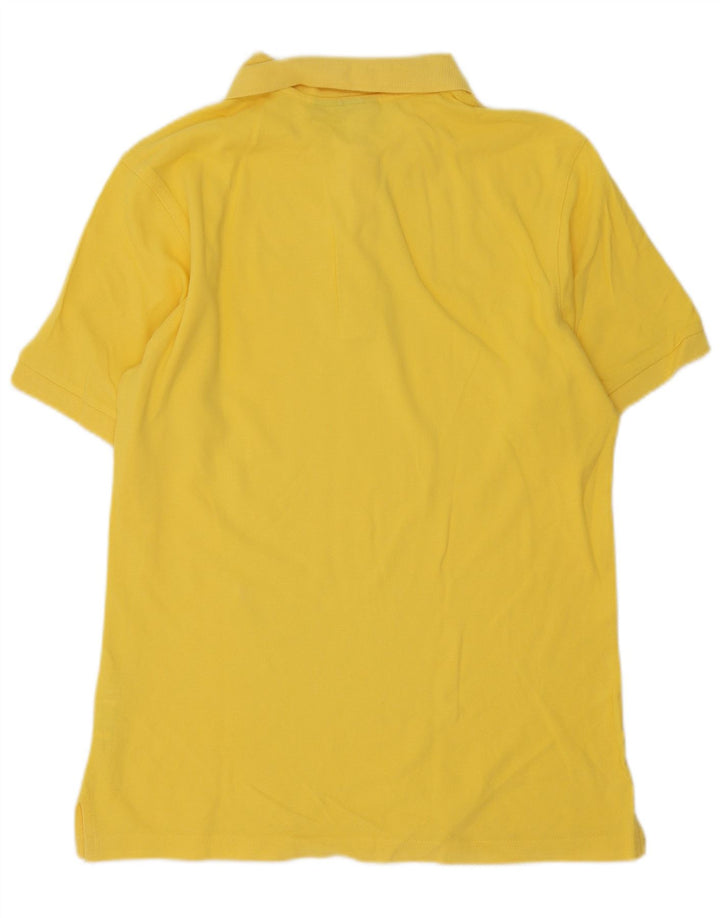 Lotto Herren-Poloshirt, groß, gelbe Baumwolle