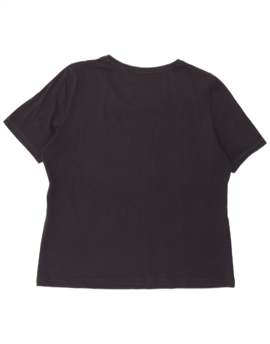 Perte by Krizia Damen-T-Shirt mit regulärer Grafik, Größe UK 12, mittelblau