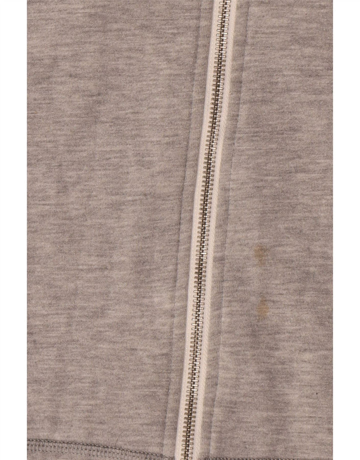 Converse Herren-Kapuzenpullover mit Reißverschluss, mittelgraue Baumwolle