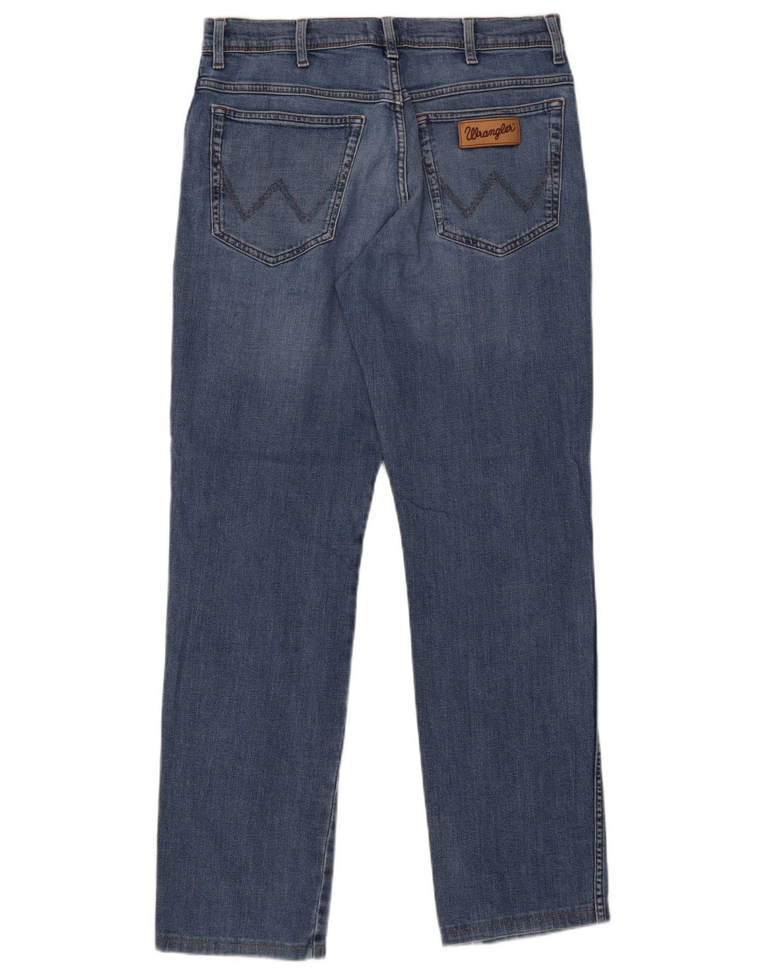 Wrangler Herren Texas Straight Jeans W32 L31 Blaue Baumwolle