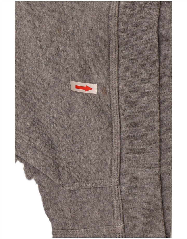 Nike Kapuzenpullover für Jungen, 13–14 Jahre, XL, grau gefleckte Baumwolle